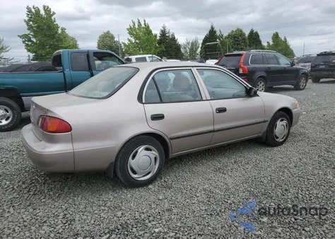 2000 Toyota Corolla Ve z USA, uszkodzony, nr VIN 1NXBR12E5YZ358451